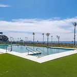 1º Linea De Playa Con Vistas, Piscina & Parking شقة فيليز-مالاغا